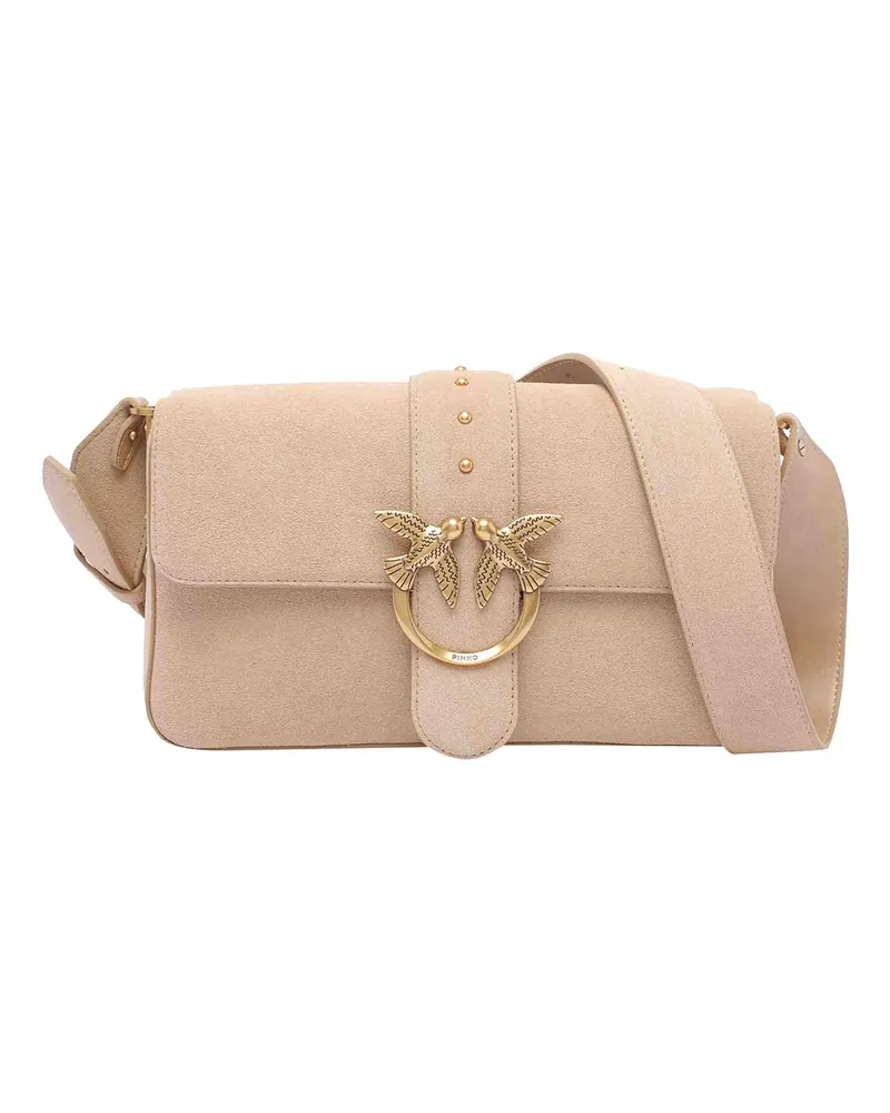 Pinko Schultertasche - Beige Beige