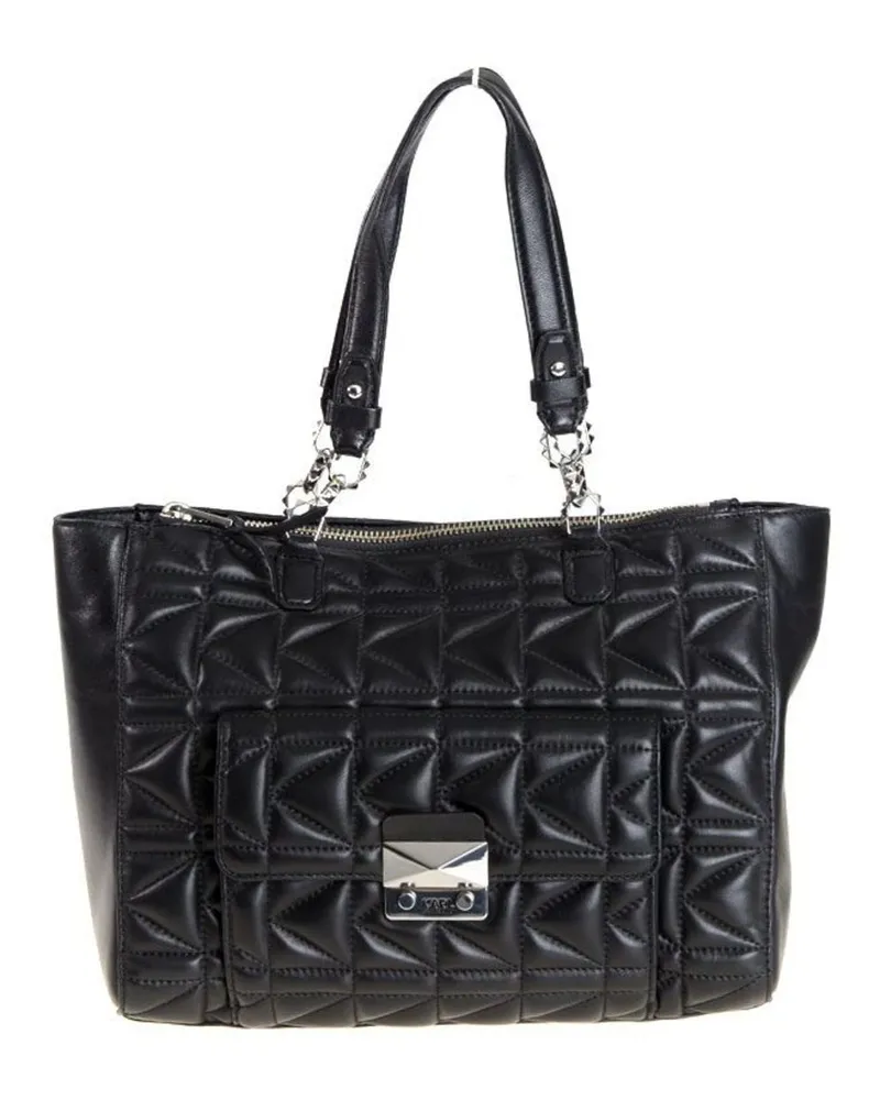 Karl Lagerfeld Schultertasche - Schwarz Schwarz