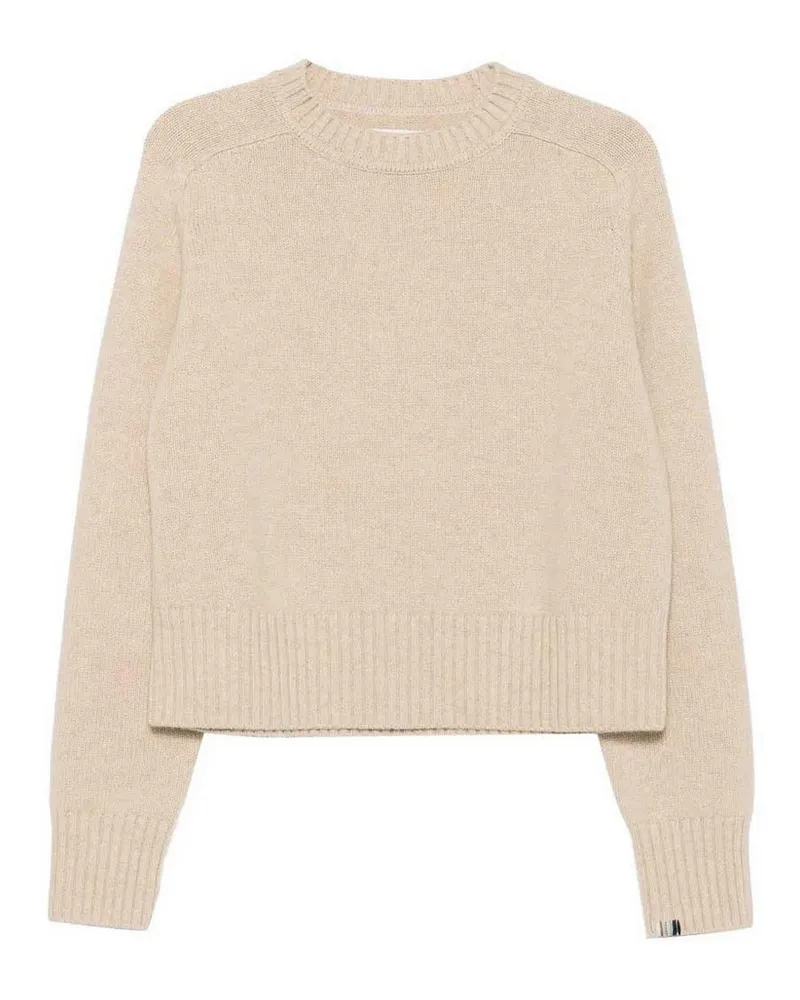 extreme cashmere Rundhalspullover - Beige Beige