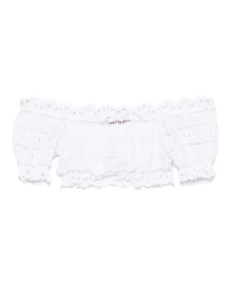 Ermanno Scervino Top - Weiß Weiß