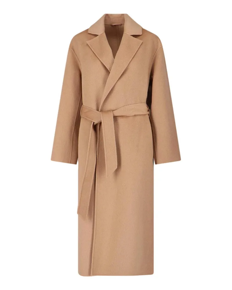 Filippa K Knielanger Mantel - Braun Braun