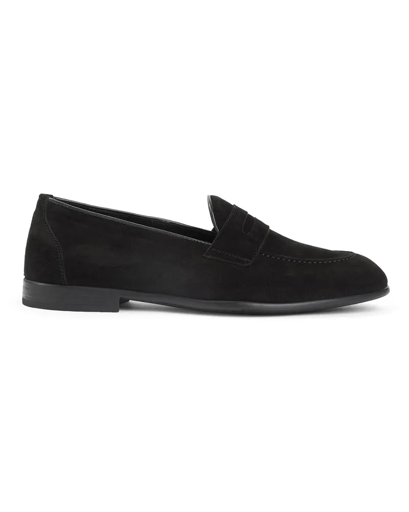 Brioni Mokassins - Schwarz Schwarz