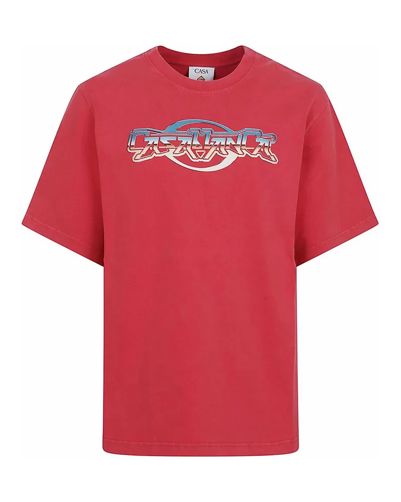 Casablanca Paris T-Shirt - Rot Rot