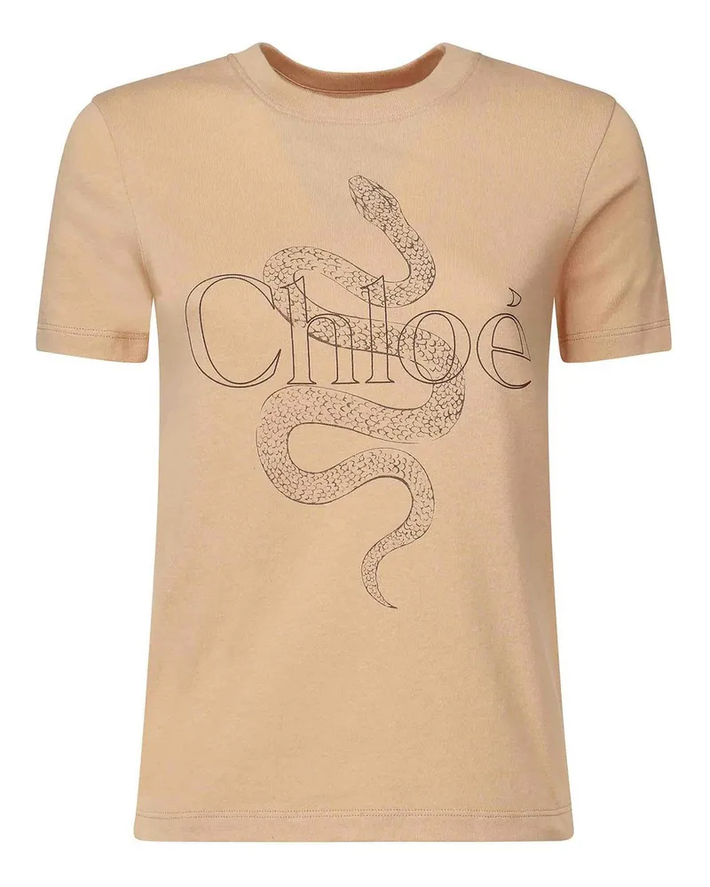 Chloé T-Shirt - Beige Beige