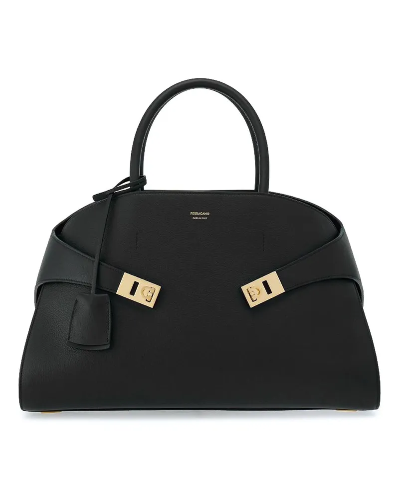 Ferragamo Shopper - Schwarz Schwarz