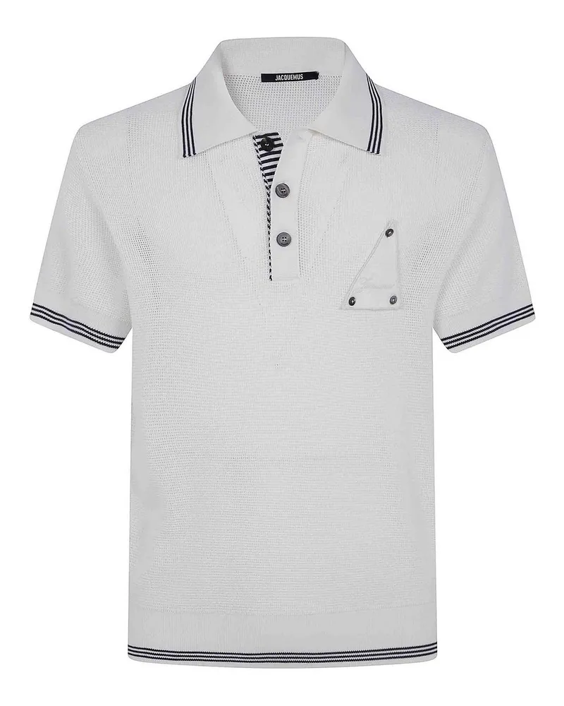 Jacquemus Poloshirt - Weiß Weiß