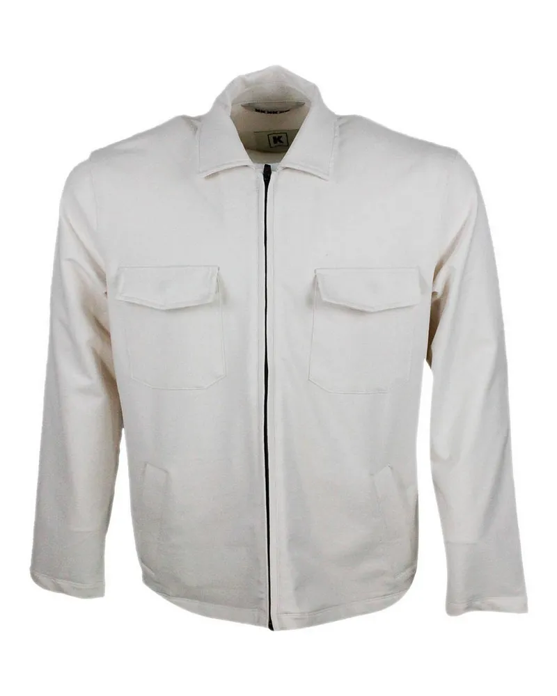 KIRED Casualjacke - Weiß Weiß