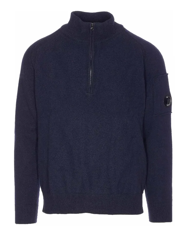C.P. Company C. P. Company Rollkragenpullover - Blau Blau
