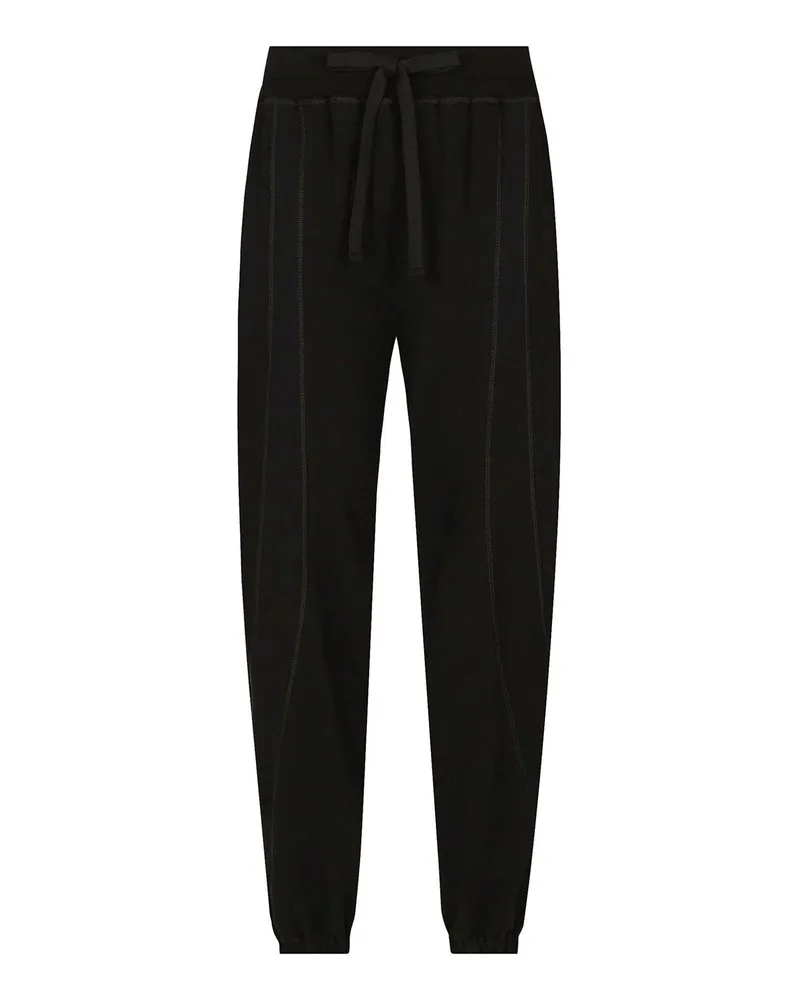 Dolce & Gabbana Casual Hose - Schwarz Schwarz