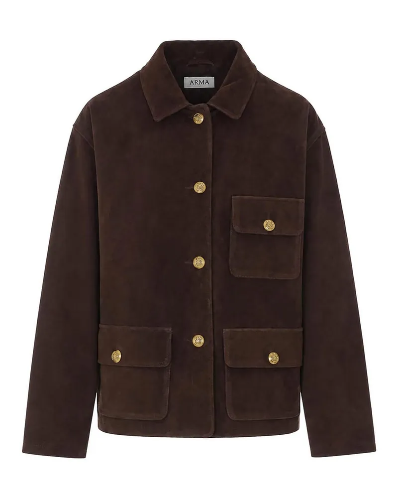 Arma Lederjacke - Braun Braun