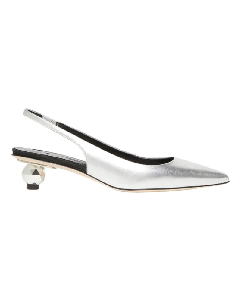 Max Mara Ballerinas - Silber Silber