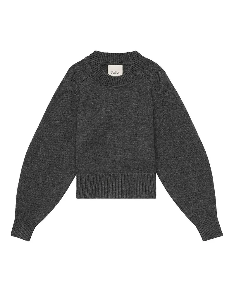Isabel Marant Rundhalspullover - Dunkelgrau Dunkelgrau