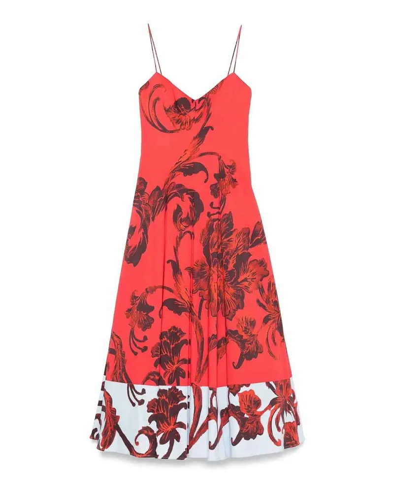 Alice + Olivia Maxikleid - Rot Rot