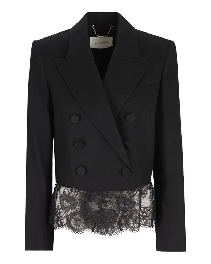 Zimmermann Abendkleid - Schwarz Schwarz