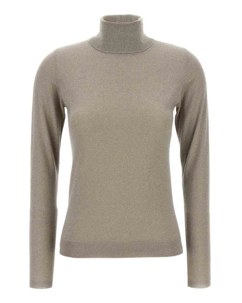 Brunello Cucinelli Rundhalspullover - Taupe Taupe