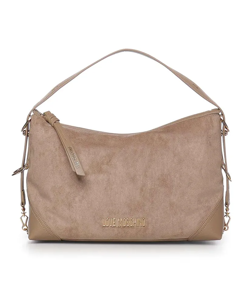 Moschino Schultertasche - Beige Beige