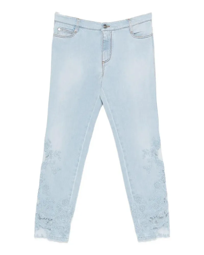 Ermanno Scervino Straight Leg Jeans - Blau Blau