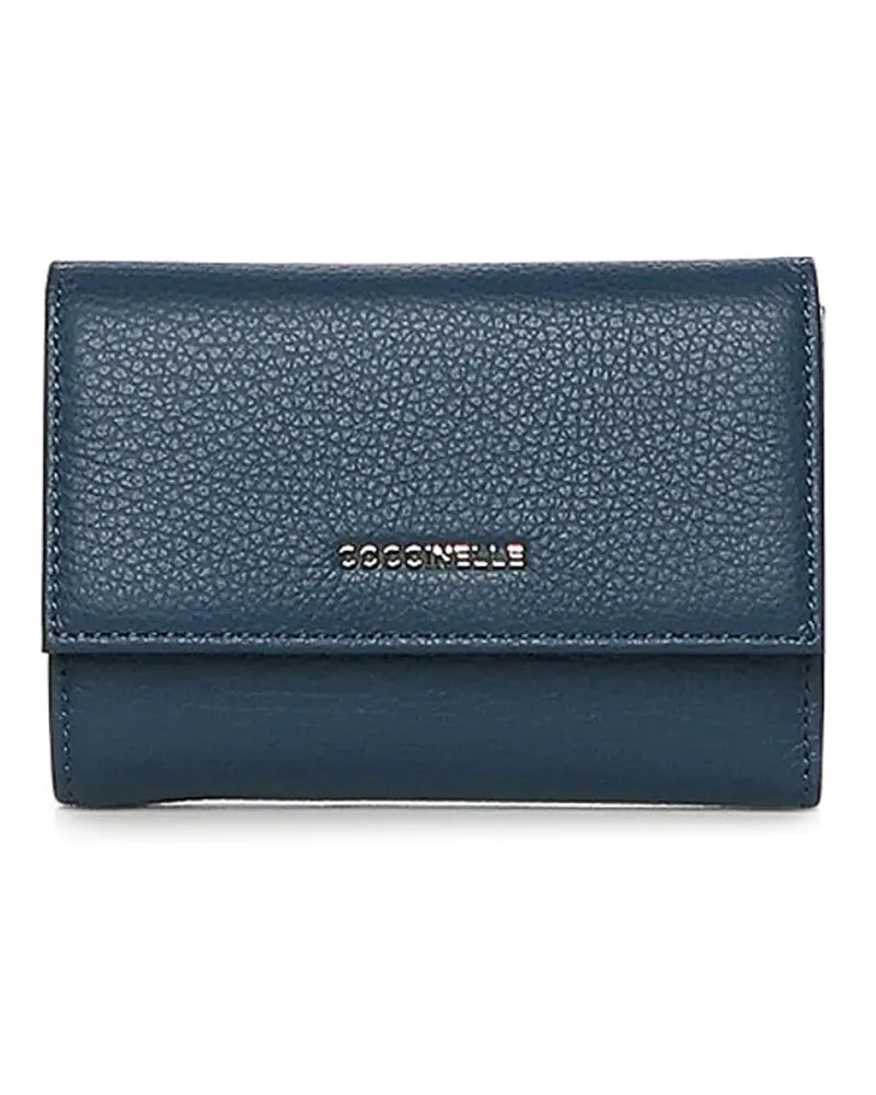 Coccinelle Portemonnaie - Dunkles Jeansblau Dunkles