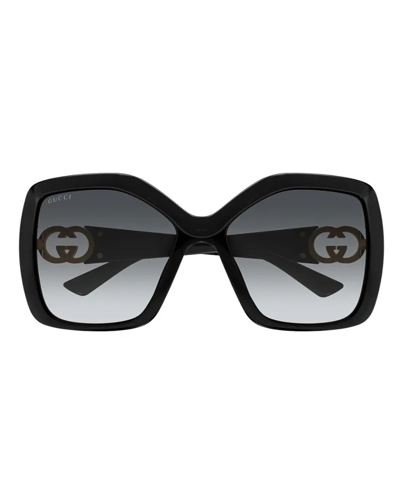 Gucci Sonnenbrille - Schwarz Schwarz