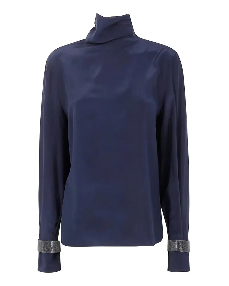 Brunello Cucinelli Bluse - Blau Blau