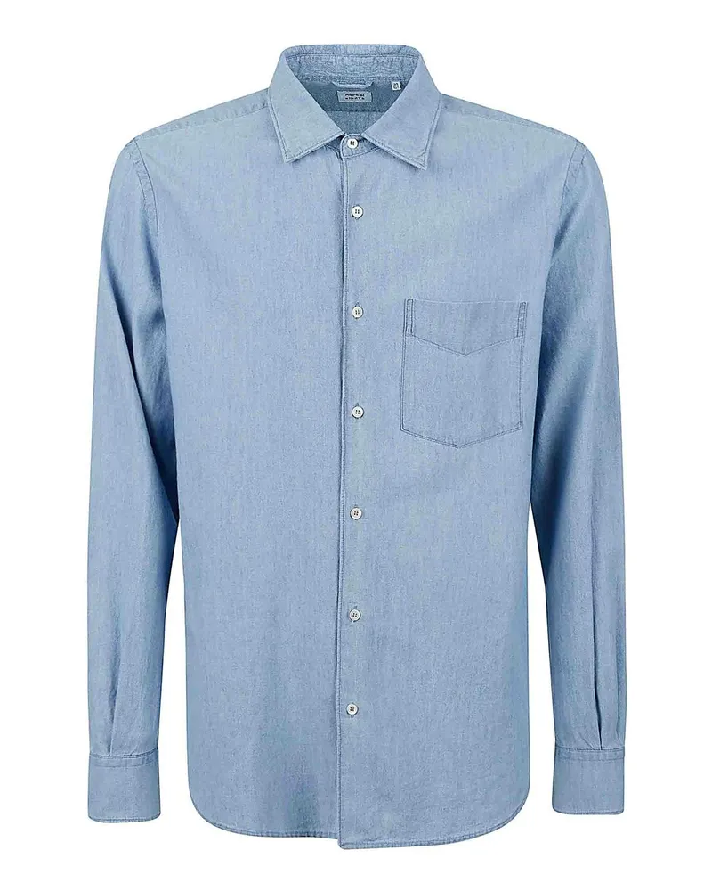 ASPESI Hemd - Dunkles Jeansblau Dunkles