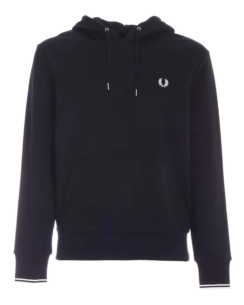 Fred Perry Sweatshirt - Schwarz Schwarz