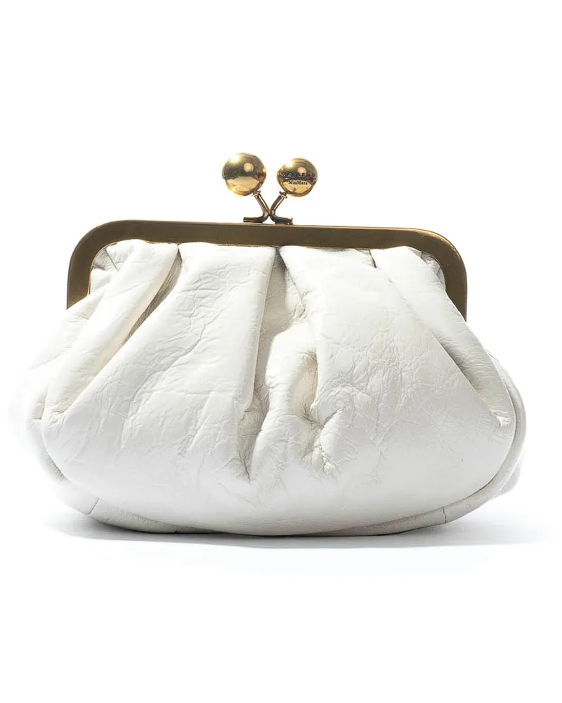 Max Mara Clutch - Weiß Weiß