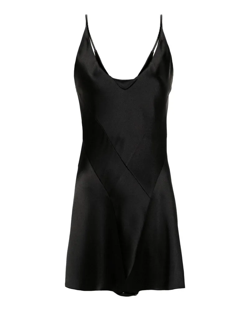 Maison Margiela Kurzes Kleid - Schwarz Schwarz