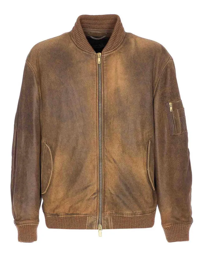 Golden Goose Lederjacke - Braun Braun