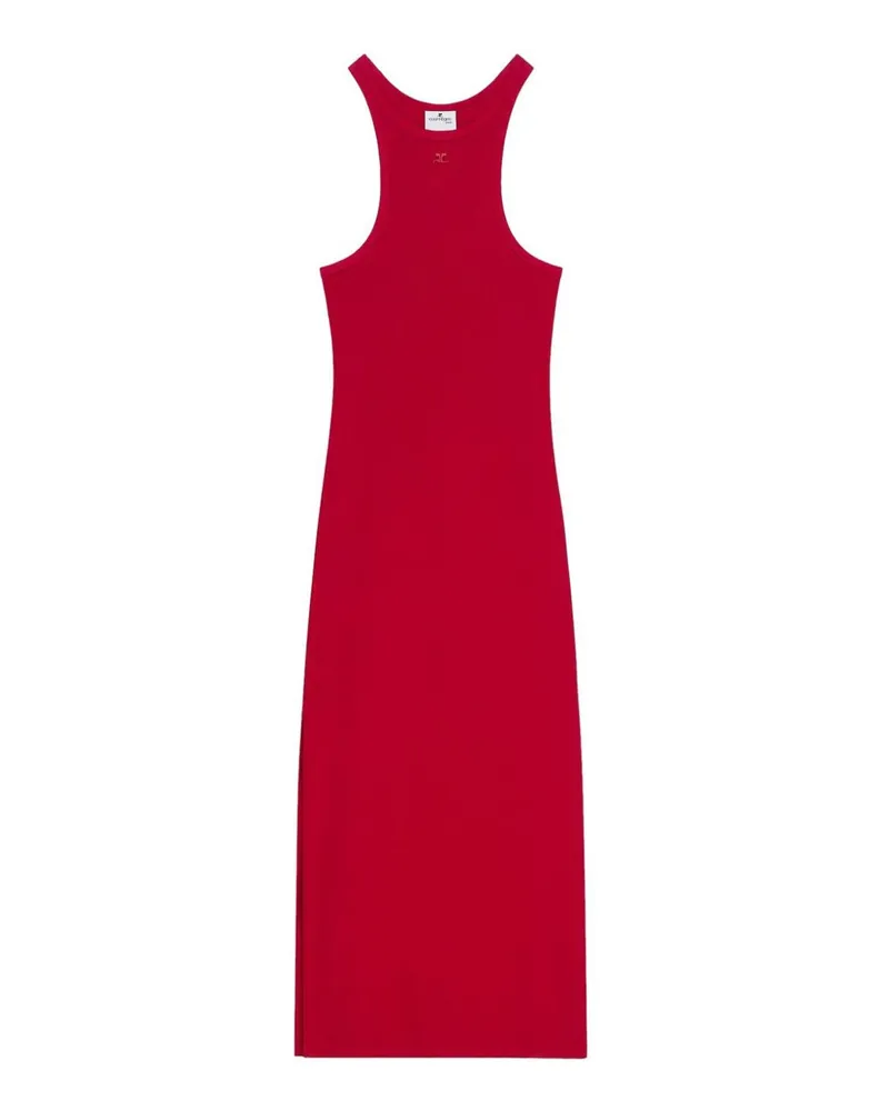 Courrèges Maxikleid - Rot Rot