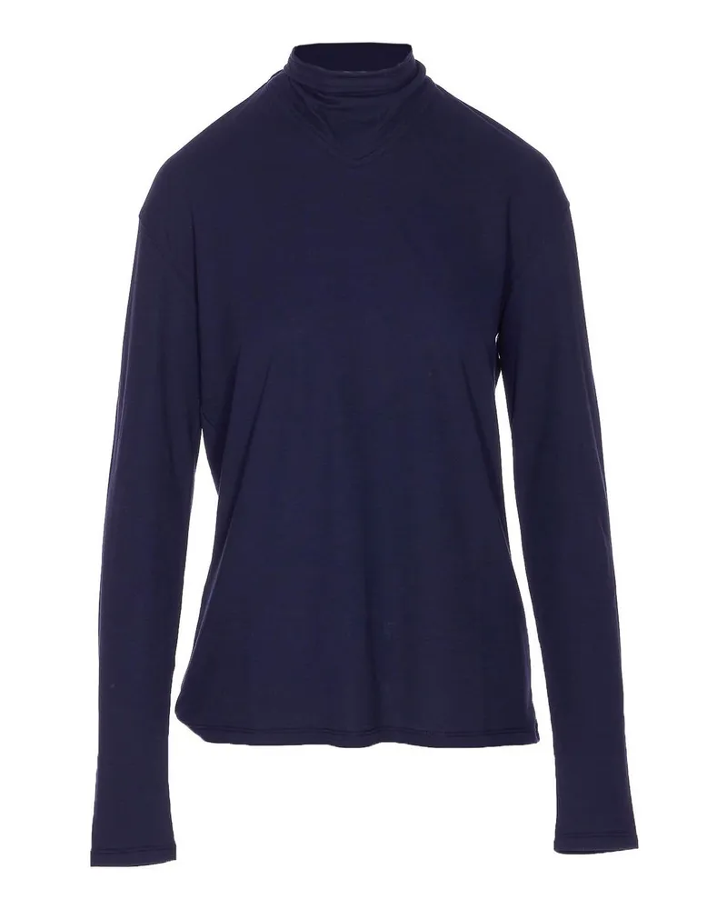 Christophe Lemaire Top - Blau Blau