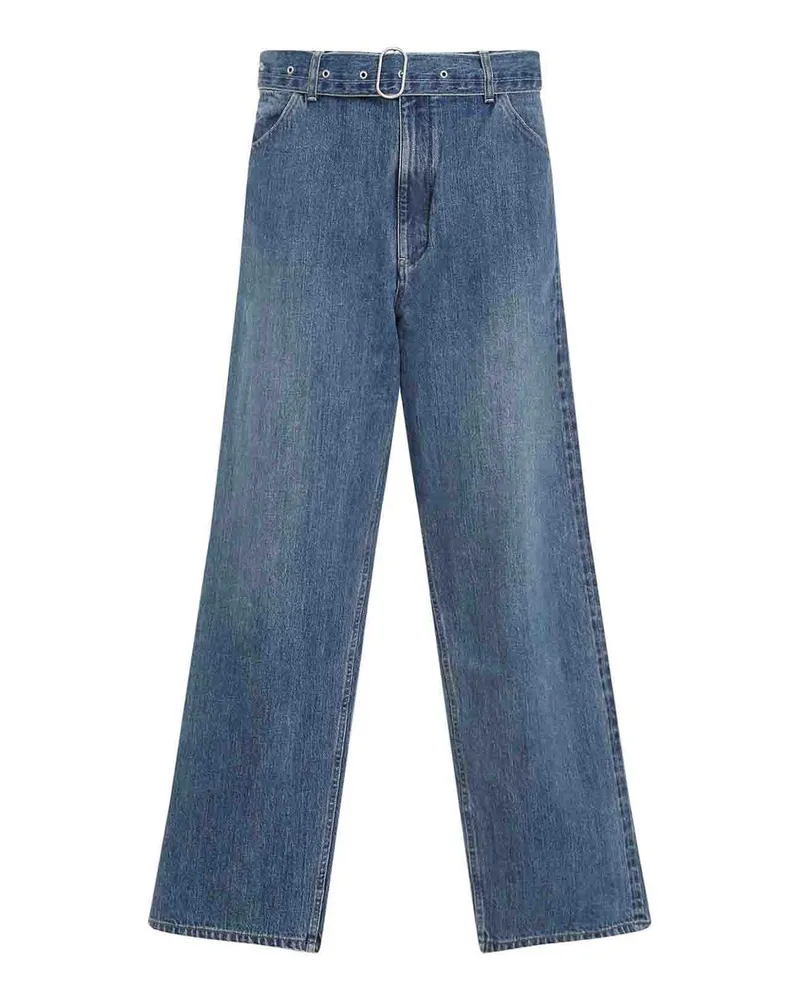 Jil Sander Bootcut Jeans - Blau Blau
