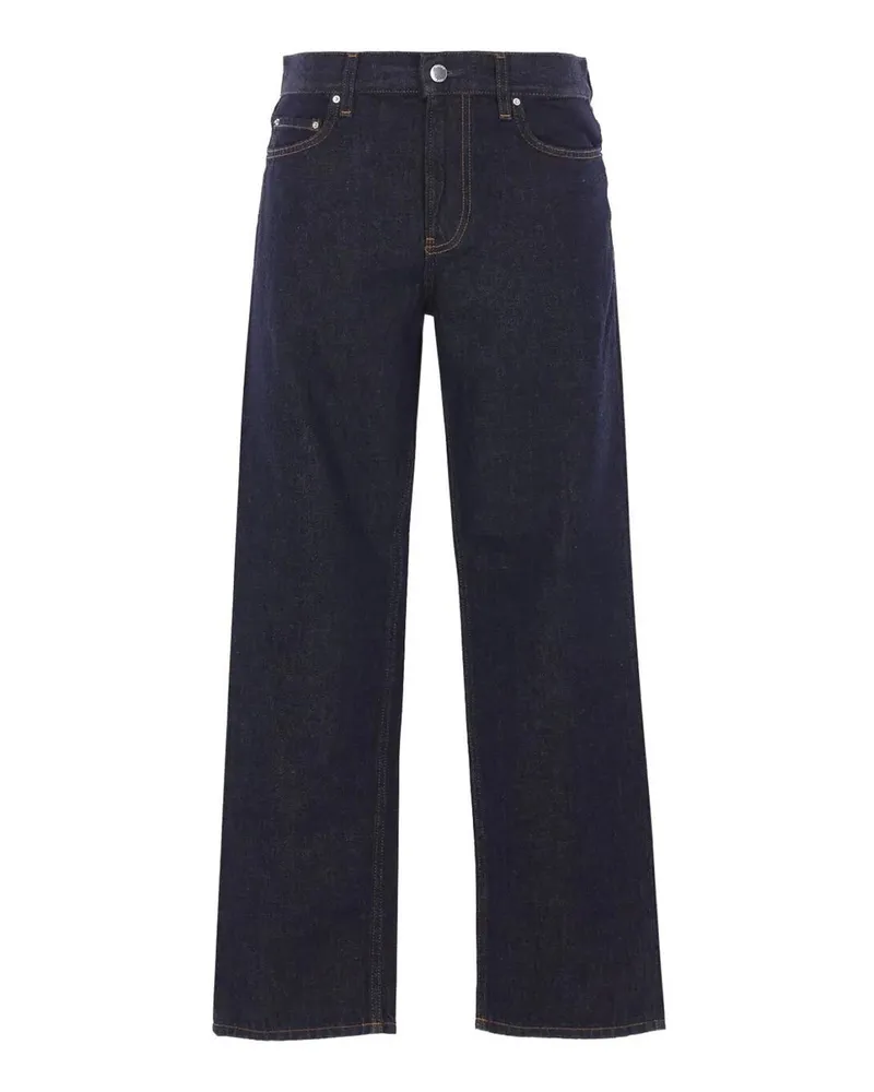 Totême Straight Leg Jeans - Blau Blau