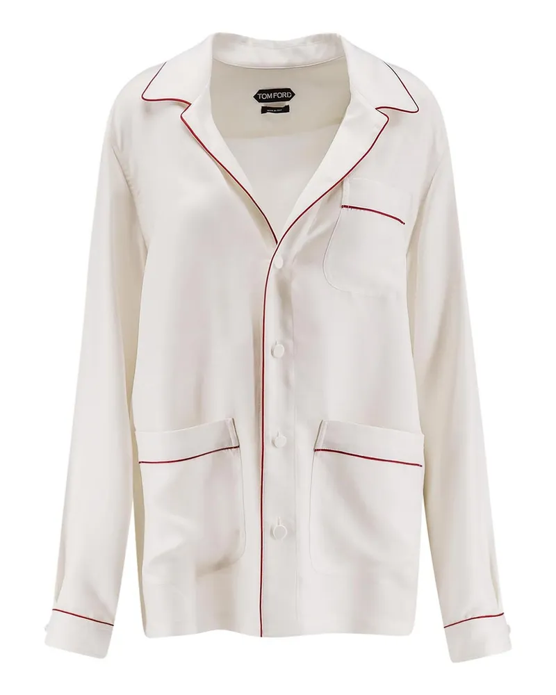 Tom Ford Hemd - Beige Beige