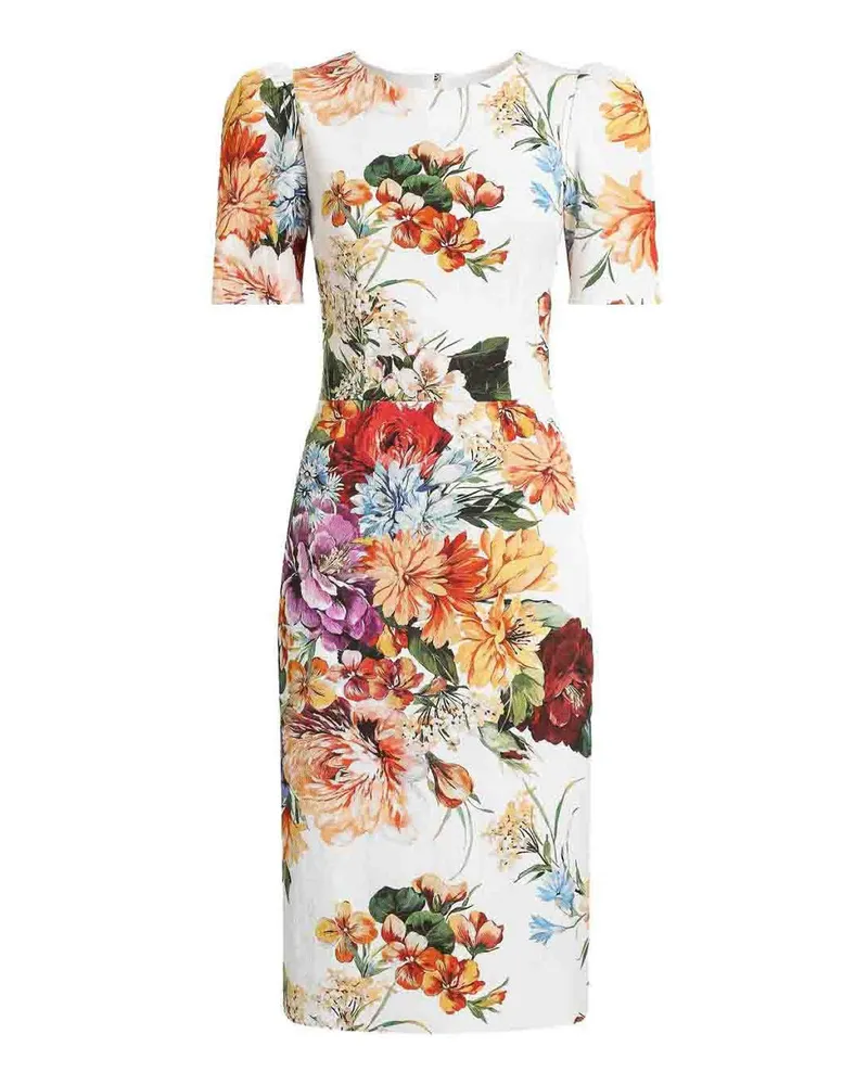 Dolce & Gabbana Knielanges Kleid - Bunt Bunt