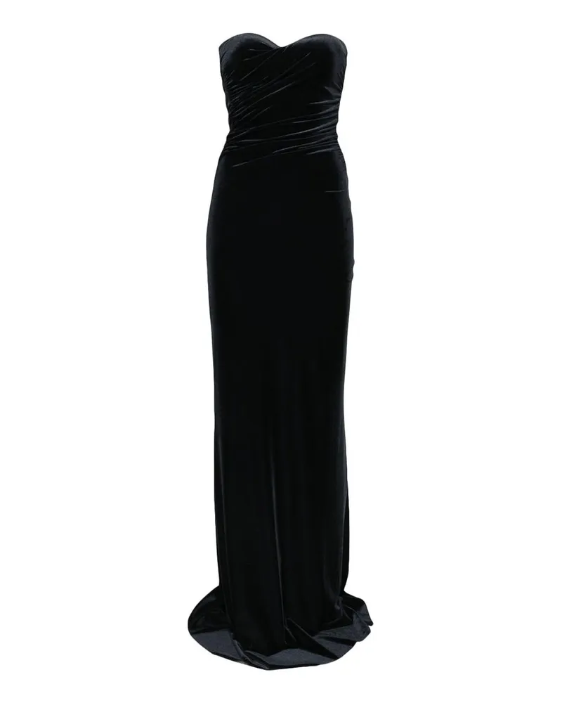 Amazuìn Maxikleid - Schwarz Schwarz