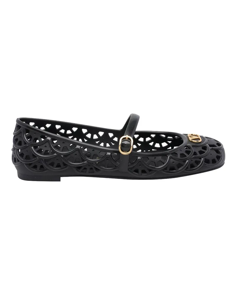 Valentino Garavani Ballerinas - Schwarz Schwarz