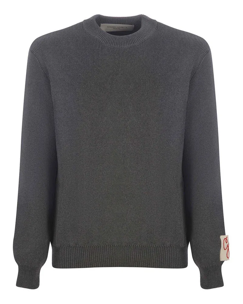 Golden Goose Rundhalspullover - Grau Grau