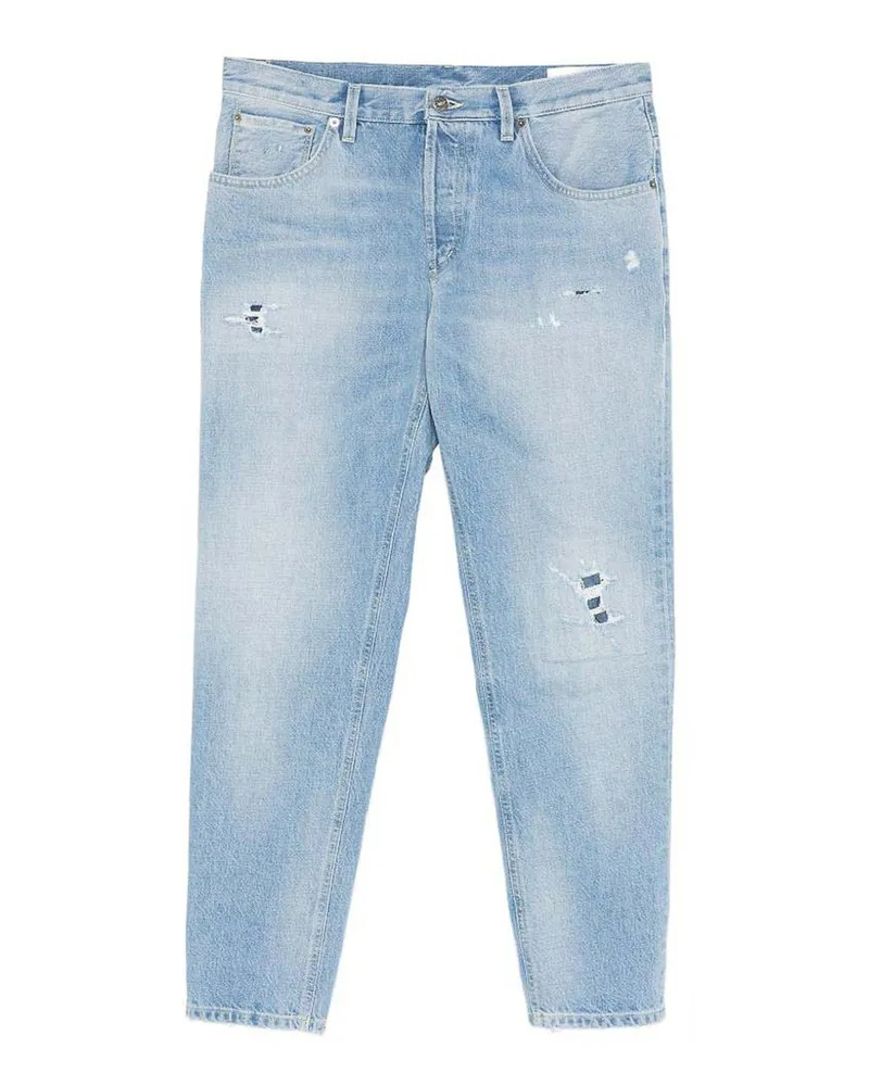 Dondup Straight Leg Jeans - Blau Blau