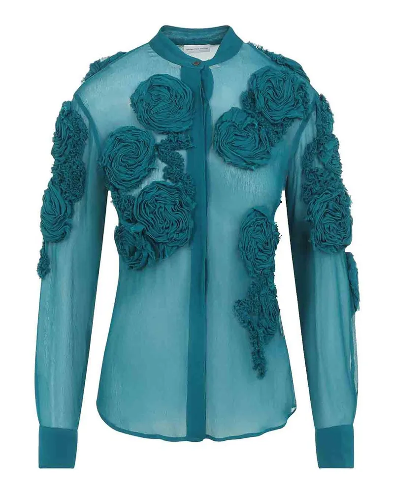 Dries van Noten Bluse - Grün Grün