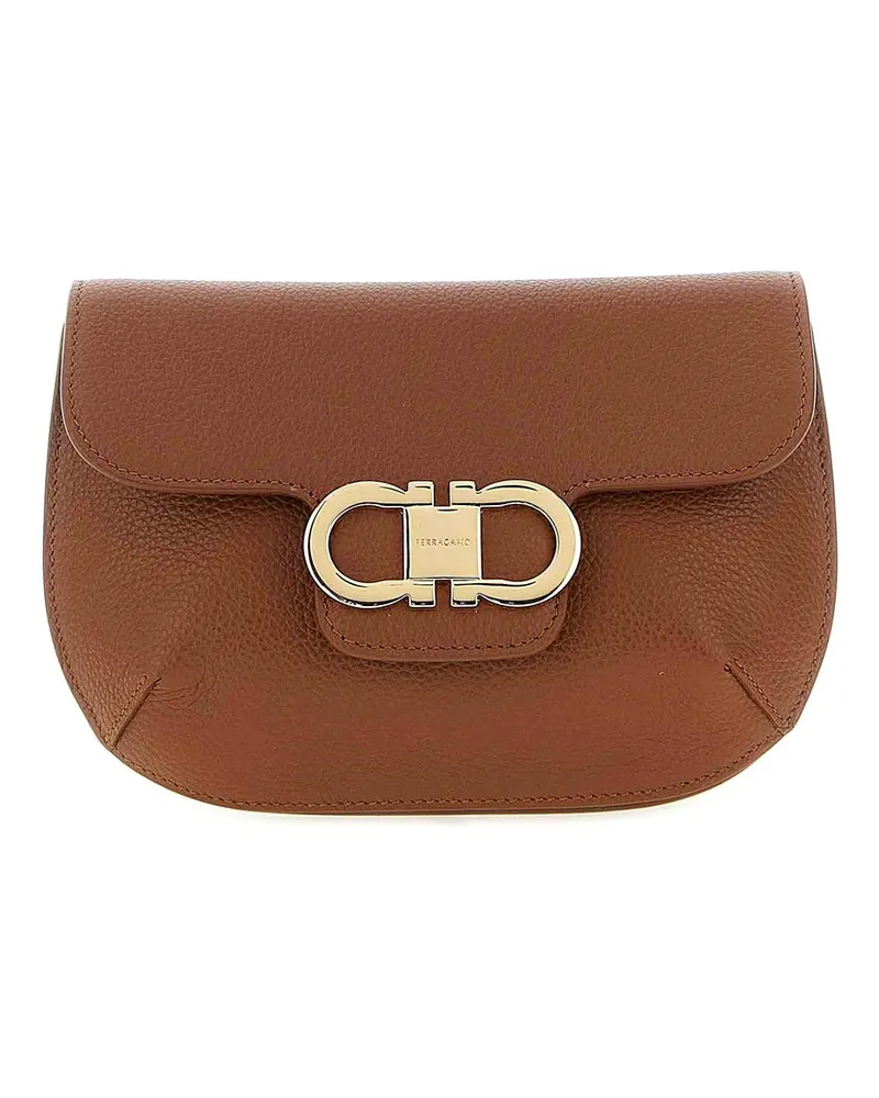 Ferragamo Umhängetasche - Braun Braun