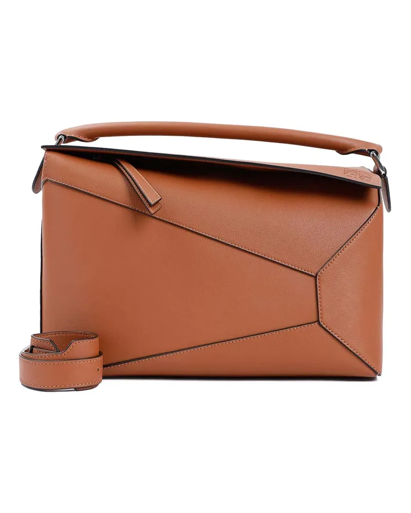 Loewe Schultertasche - Beige Beige