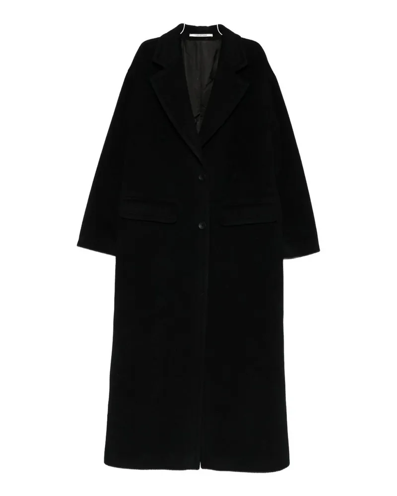 Tagliatore Knielanger Mantel - Schwarz Schwarz