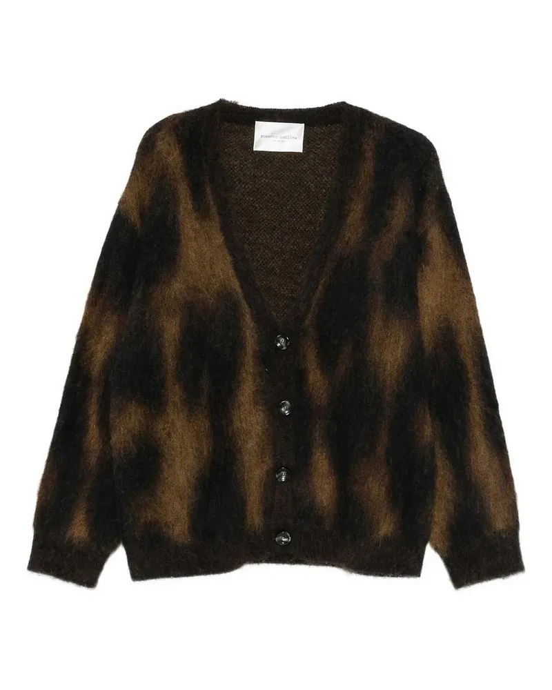 Roberto Collina Cardigan - Braun Braun