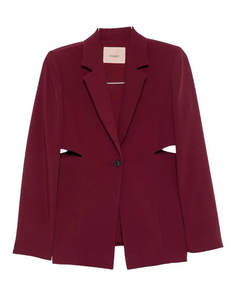 Twin-Set Blazer - Bordeaux Dunkelrot