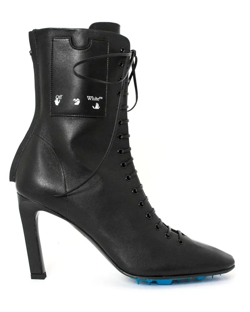 OFF-WHITE Stiefeletten - Schwarz Schwarz