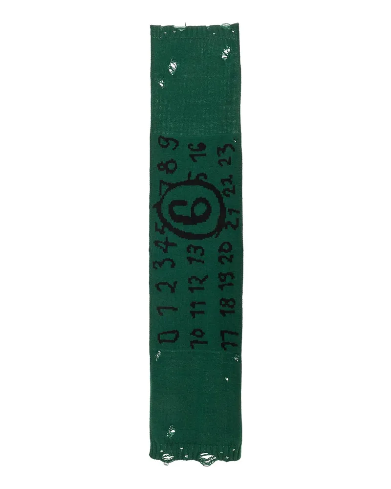 Maison Margiela Schal - Grün Grün