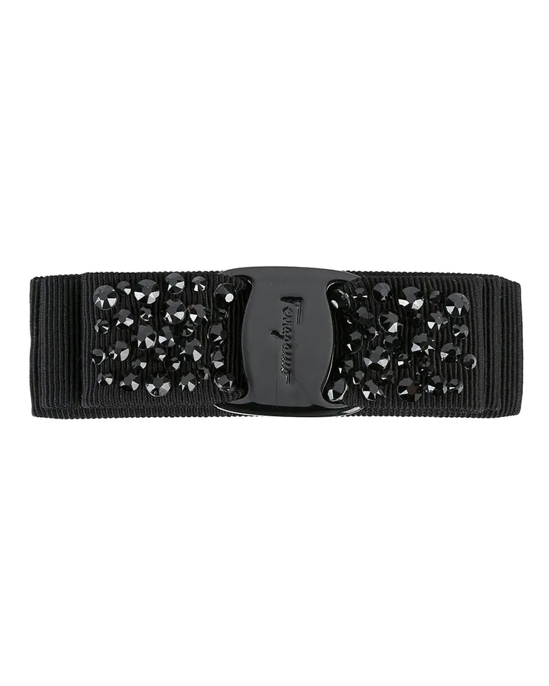 Ferragamo Haarspange Schwarz
