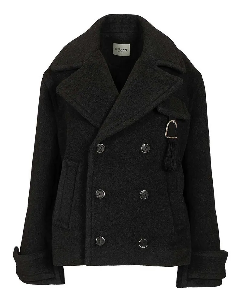 Durazzi Milano Knielanger Mantel - Grau Grau