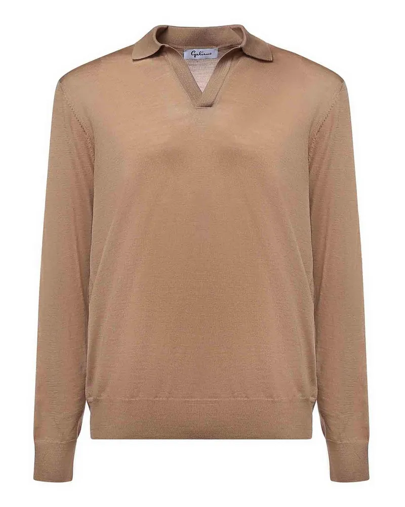 Giuliano Galiano Poloshirt - Beige Beige